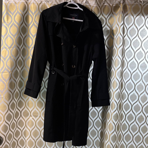 London Fog Jackets & Blazers - London Fog Classic Black Trench Coat
